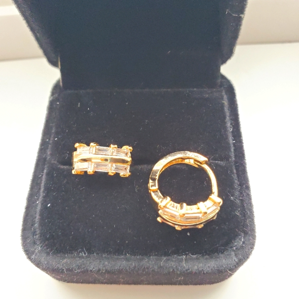 Beautiful Earrings 10k Gold Plated